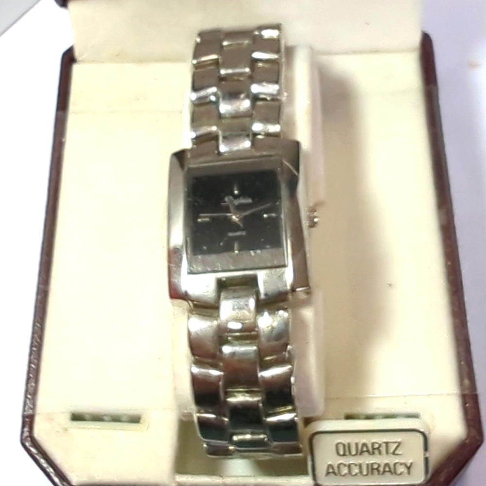 Ladies Quartz Watch Japan Movement  Stainless Steel New In Box By Sophia - Picture 2 of 10